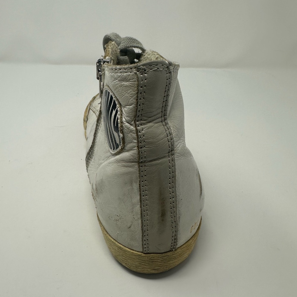 Francy White High-Top Sneakers by Golden Goose size 9 - Picture 7 of 10